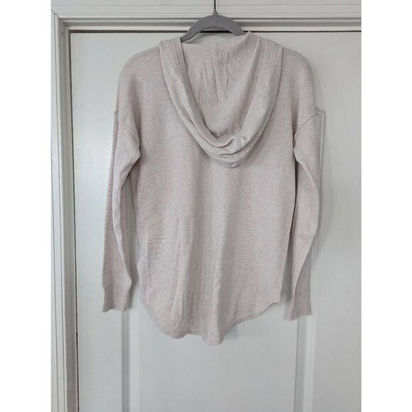 Smartwool Hooded Henley Sweater women's size Small blush pink Merino Wool blend - Picture 8 of 8